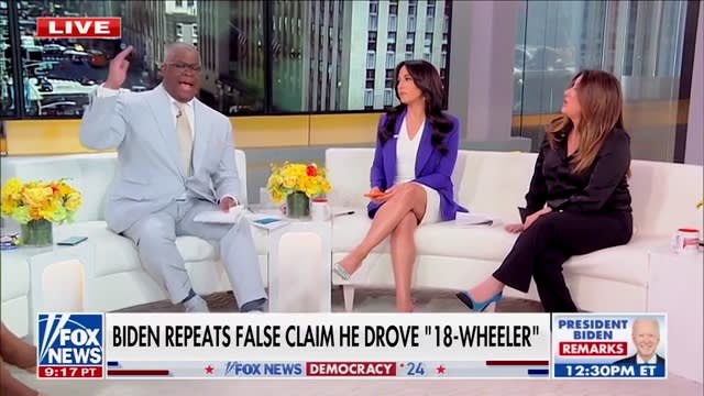 Charles Payne argues with Leslie Marshall about Joe Biden’s gaffes.