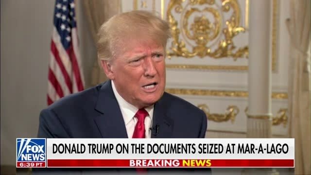 Donald Trump Tells Fox News Host: I Can Declassify Docs Just ‘by Thinking About It’