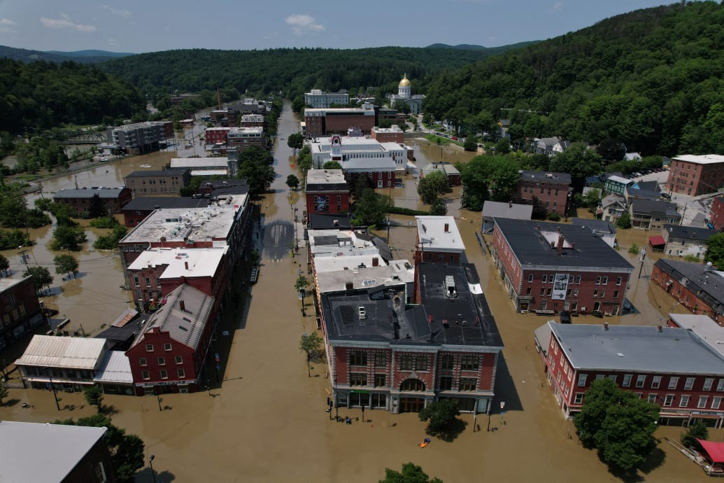 Montpelier, Vermont is Safe After Dam Nearly Burst Due to Flooding