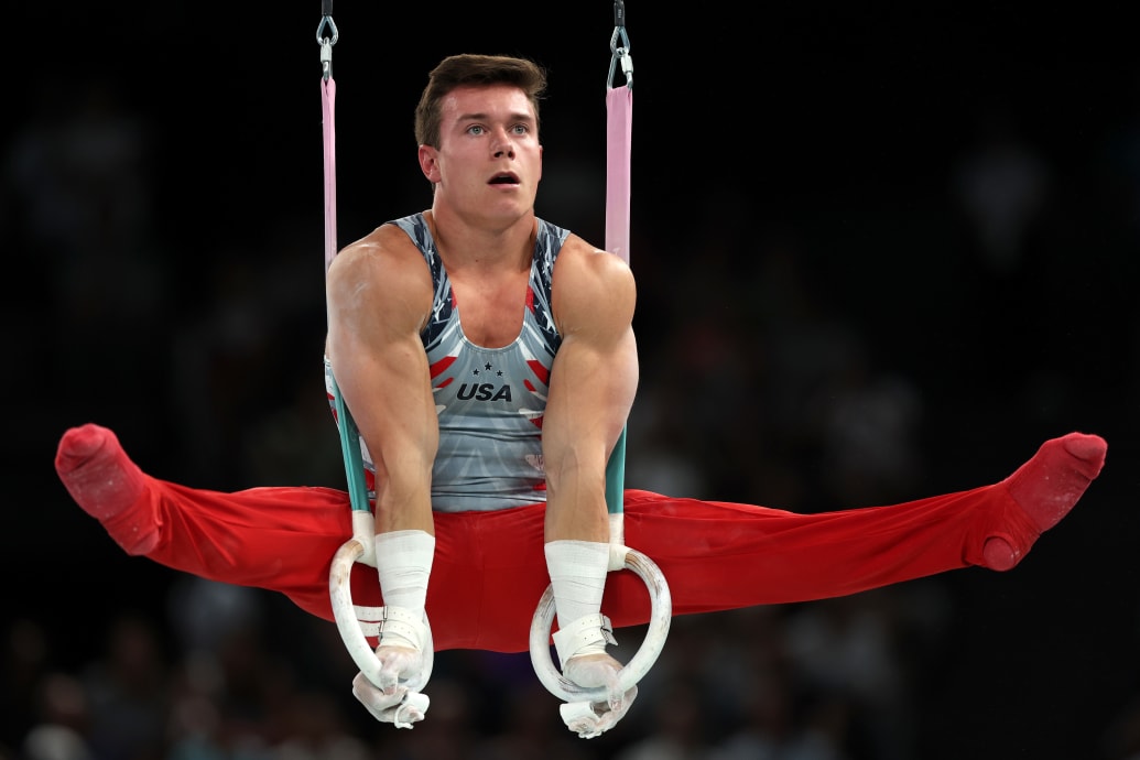 A photo of Brody Malone at the Olympics