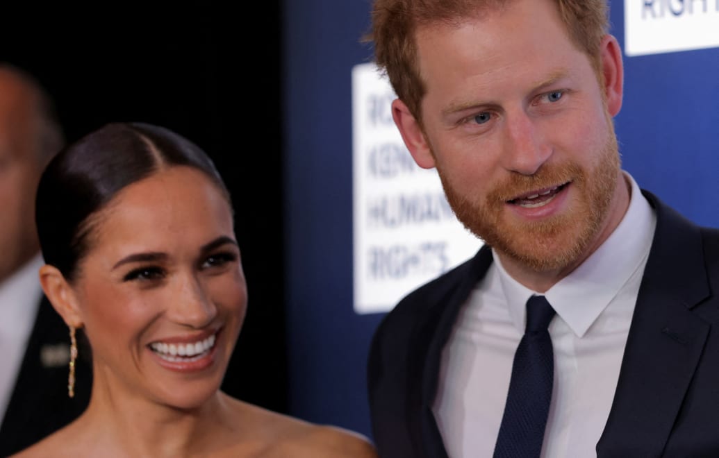 Britain's Prince Harry, Duke of Sussex and Meghan, Duchess of Sussex attend the 2022 Robert F. Kennedy Human Rights Ripple of Hope Award Gala in New York City, December 6, 2022.