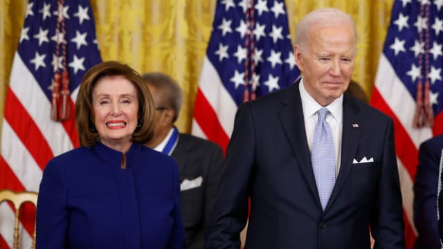 Nancy Pelosi reportedly told Joe Biden polling shows he can’t defeat Donald Trump in the 2024 presidential election.