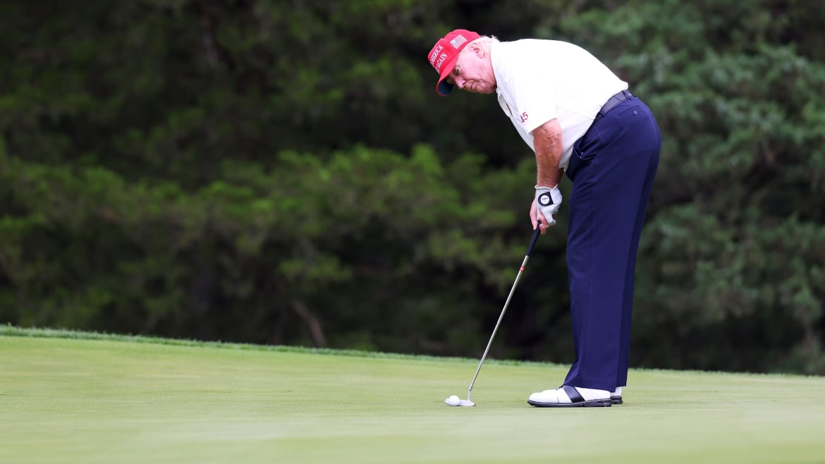 Trump Claimed Trial Interferes With His Campaign, but on His Day Off He Went Golfing