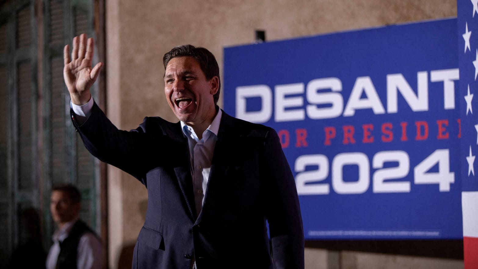 Ron DeSantis, who endorsed Trump for president, seemingly draws the line at paying for his former rival’s legal bills. 