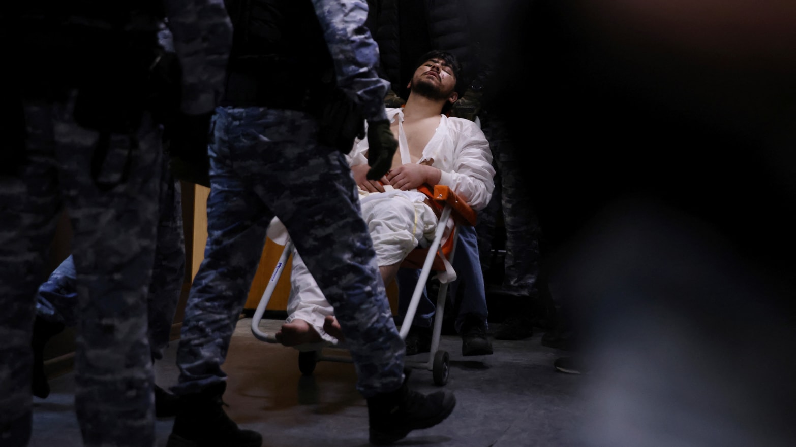 A man suspected of taking part in the attack of a concert hall that killed 137 people, the deadliest attack in Europe to have been claimed by the Islamic State jihadist group