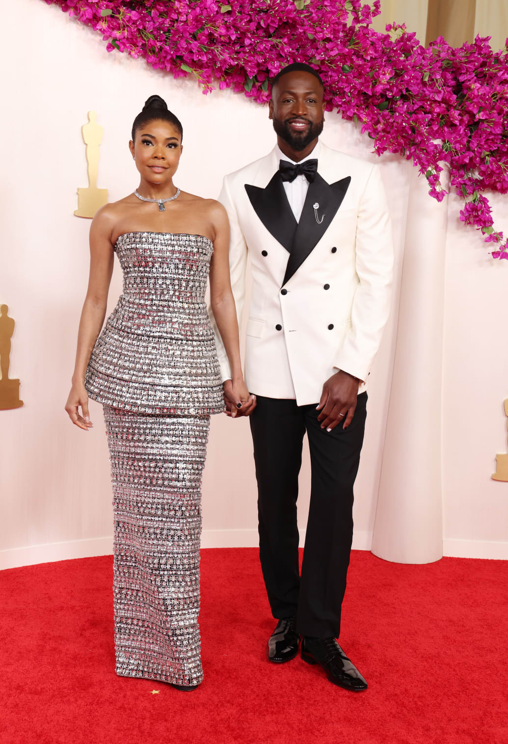 Gabrielle Union-Wade and Dwyane Wade at the Oscars