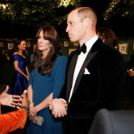 The Prince and Princess of Wales during the Royal Variety Performance at the Royal Albert Hall.