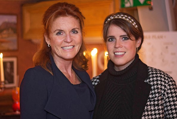 Sarah Ferguson, Duchess of York (L) and Princess Eugenie attend The Miles Frost Fund party at Bunga Bunga Covent Garden on June 27, 2017 in London, England.