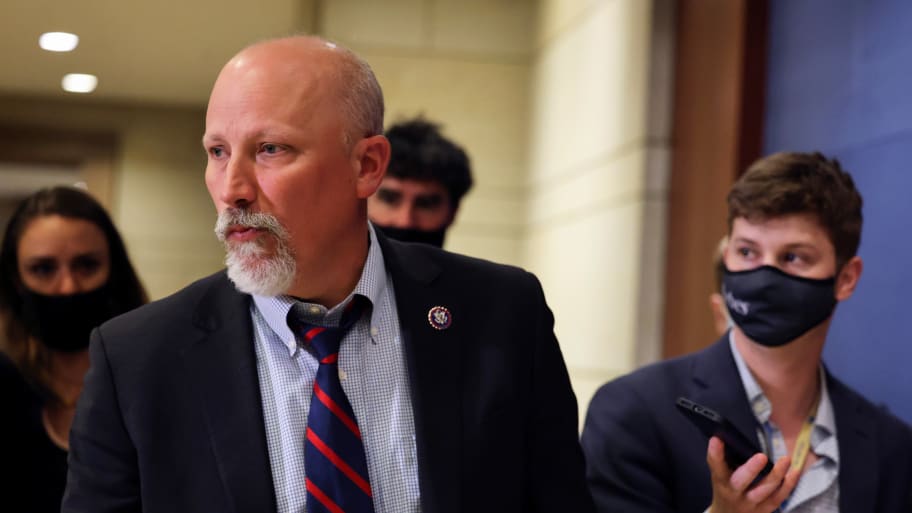 Rep. Chip Roy (R-TX) on Capitol Hill in Washington, D.C., May 13, 2021.