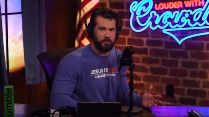 Steven Crowder, the host of 'Louder with Crowder'