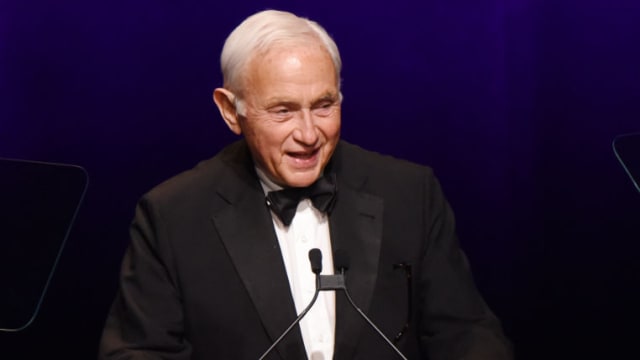 Jeffrey Epstein Client Les Wexner, pictured, donated $100K to pro-Israel lobbying group AIPAC