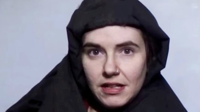 Caitlan Coleman, freed hostage is rushed to hospital.