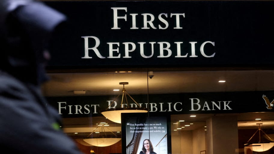 A First Republic Bank branch in New York City.