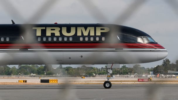 Donald Trump’s jet
