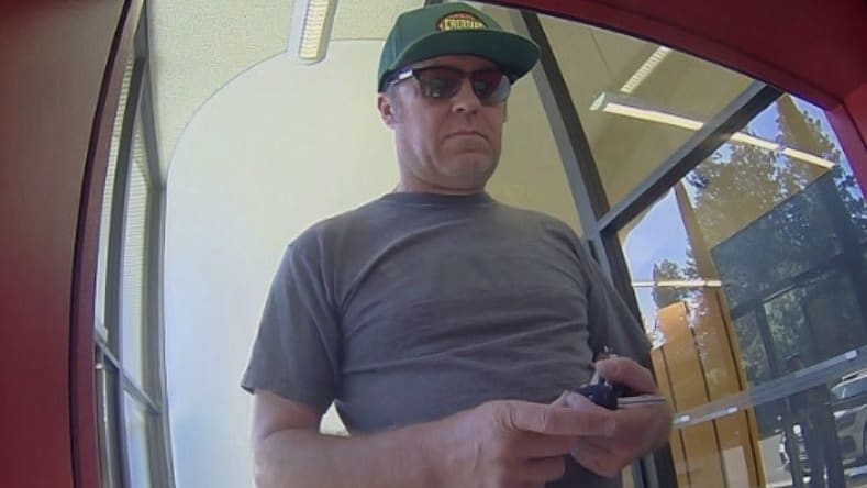 Brent Clifford spotted in Portola, California on August 14, 2024 (Handout/Placer County Sheriff's Office)