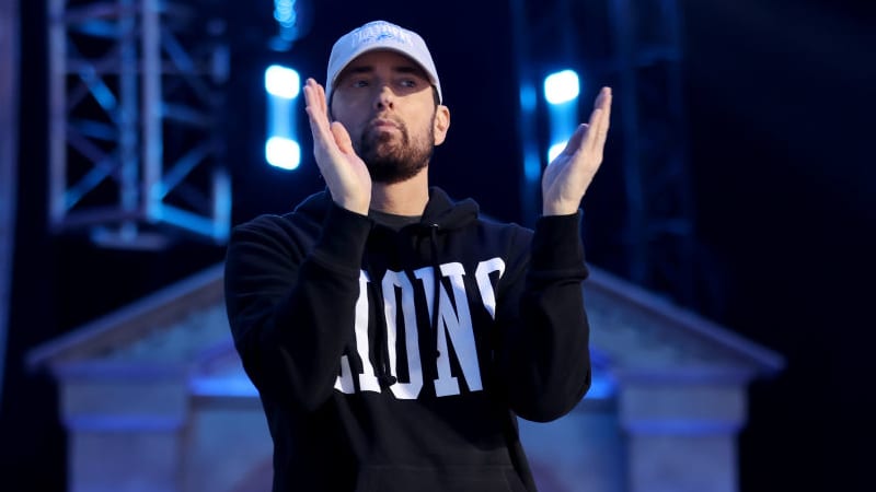 Rapper Marshall “Eminem” Mathers