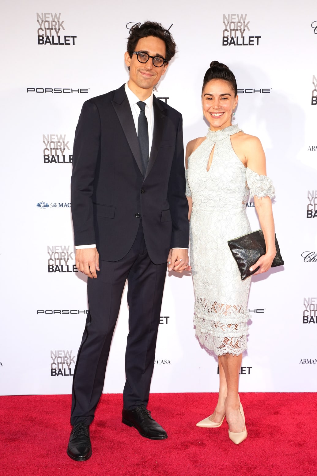 Justin Peck and Patricia Delgado attend the New York City Ballet 2023 Spring Gala: INVENTION at David Koch Theatre at Lincoln Center on May 04, 2023 in New York City.