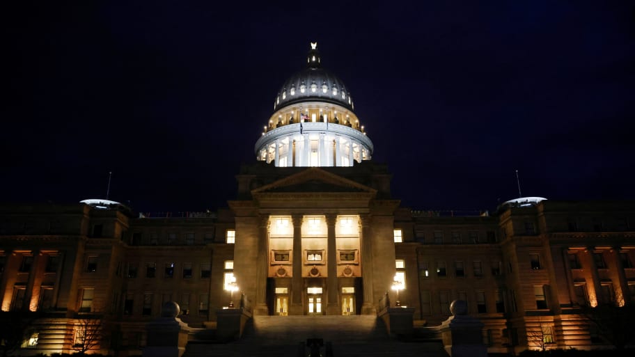The Idaho State Capitol building in Boise, Idaho.