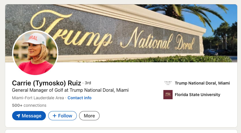 Carrie Ruiz's LinkedIn Page