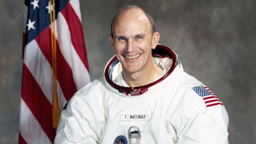 Photo of astronaut Thomas K. Mattingly, II.