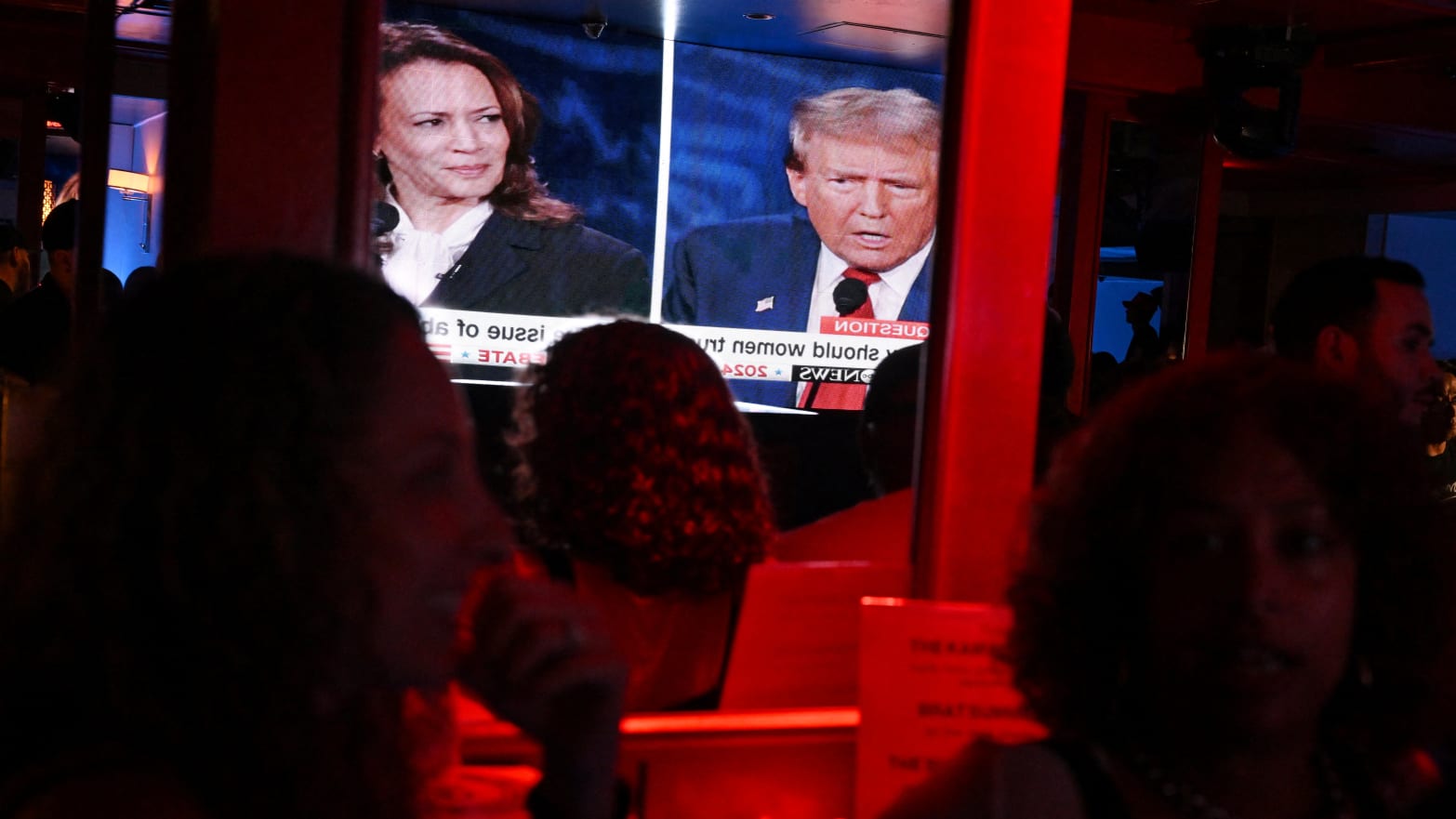 former US president and Republican nominee Donald Trump and US Vice President and Democratic candidate Kamala Harris