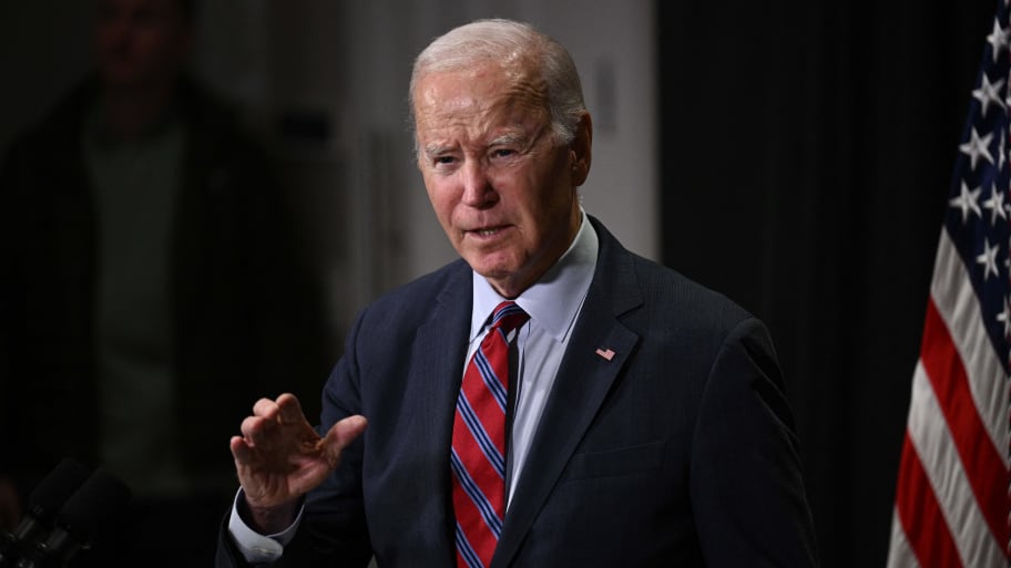 President Joe Biden speaks about the hostages set to be released by Hamas.