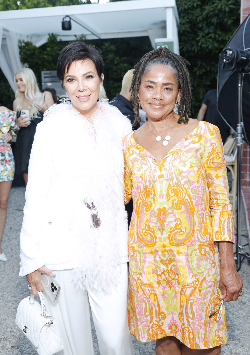 Doria Ragland, right, with Kris Jenner in Los Angeles.