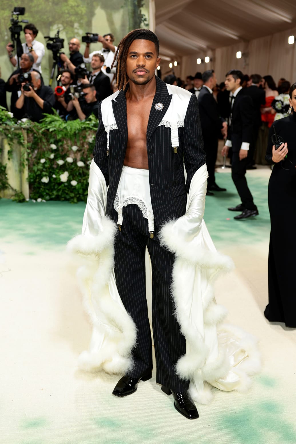 Jeremy Pope at the Met Gala 2024