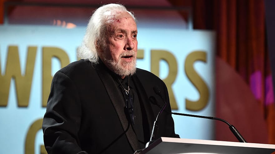 Writer/director Robert Towne speaks onstage during the 2016 Writers Guild Awards.