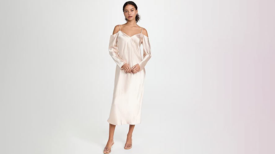 shopbop fmhrhj | Actually Chic Elopement Wedding Dresses For Every Low-Key Bride to Be | The Paradise