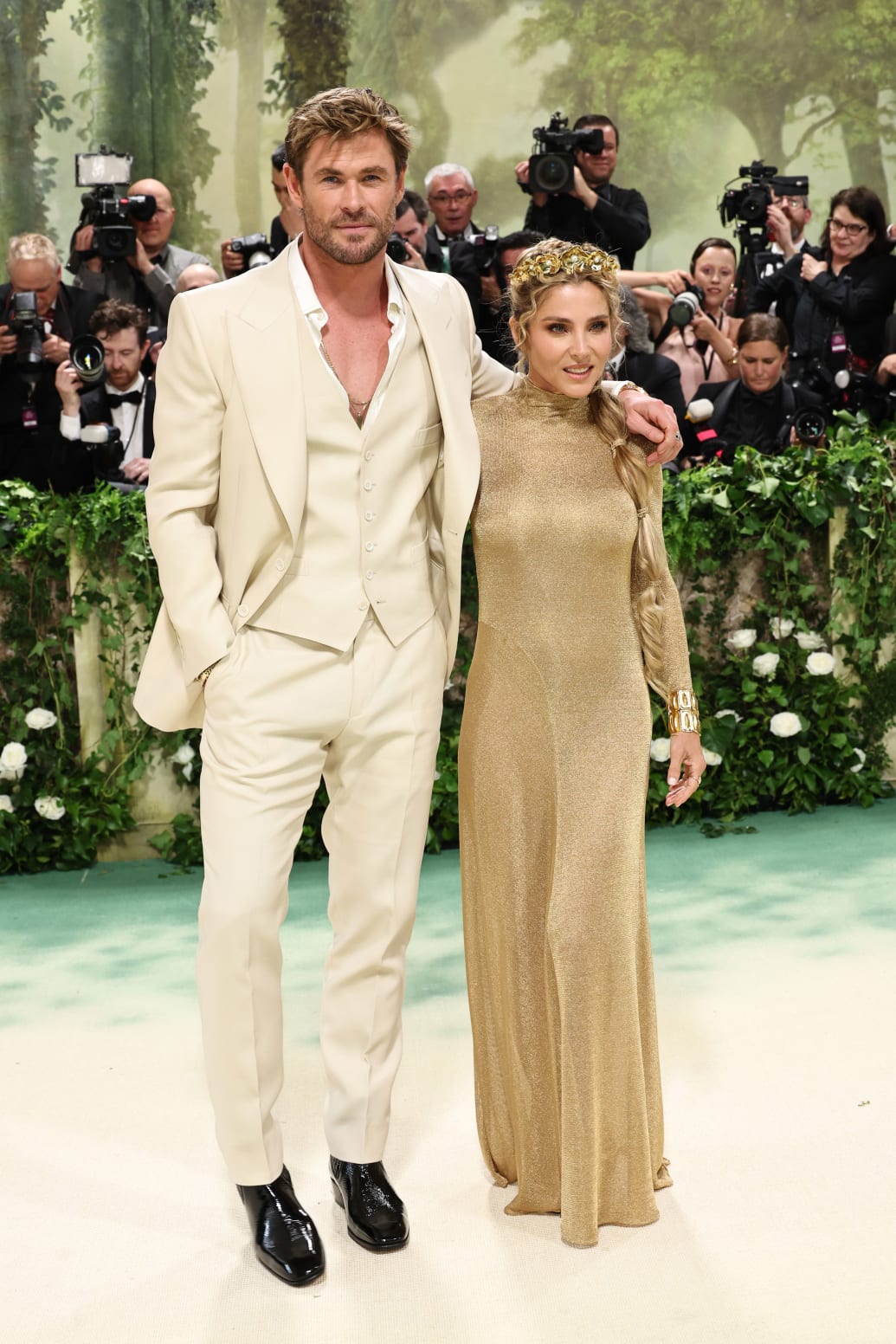 Chris Hemsworth and Elsa Pataky at the 2024 Met Gala