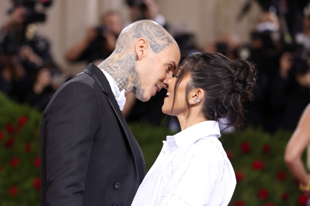 The Kourtney Kardashian and Travis Barker PDA Has Officially Got Out of Hand