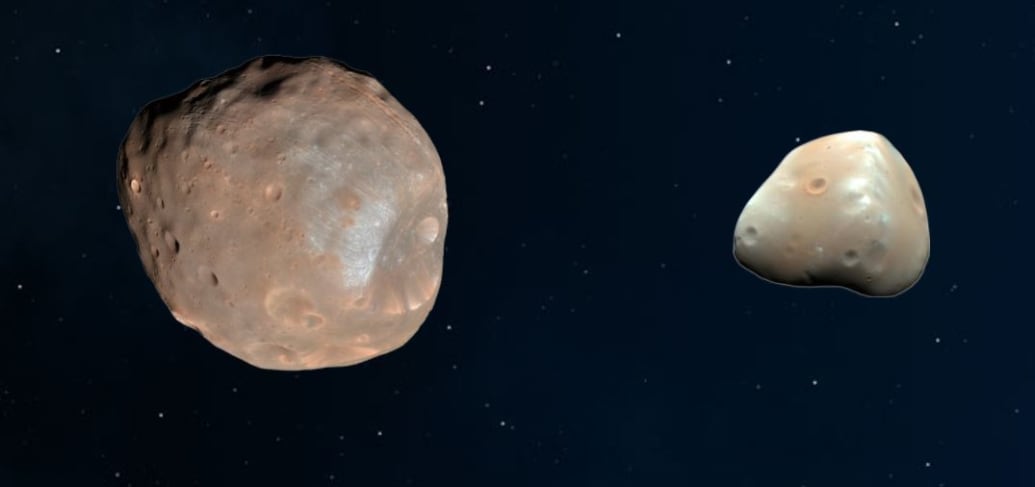 Martian moons