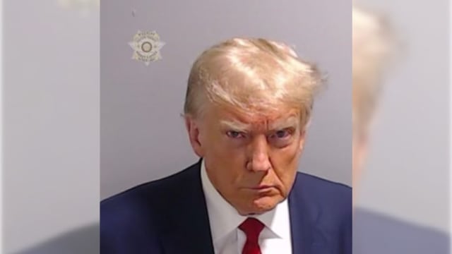Donald Trump's Fulton County mugshot