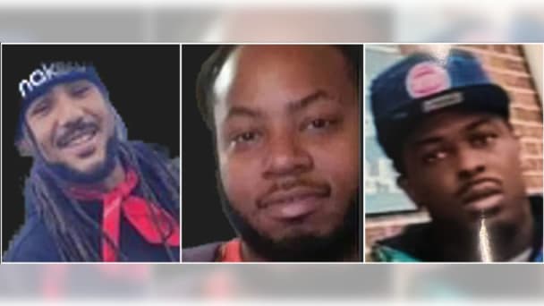 Police released these images of the three missing Detroit rappers
