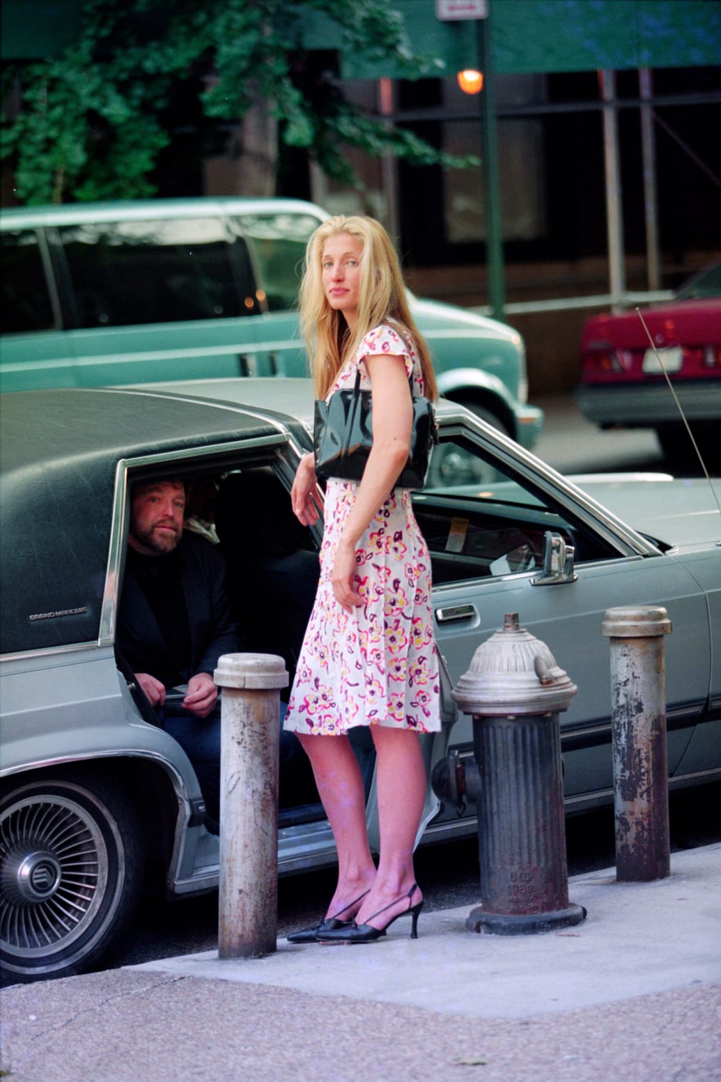 Carolyn Bessette-Kennedy is pictured in New York on July 16, 1996.