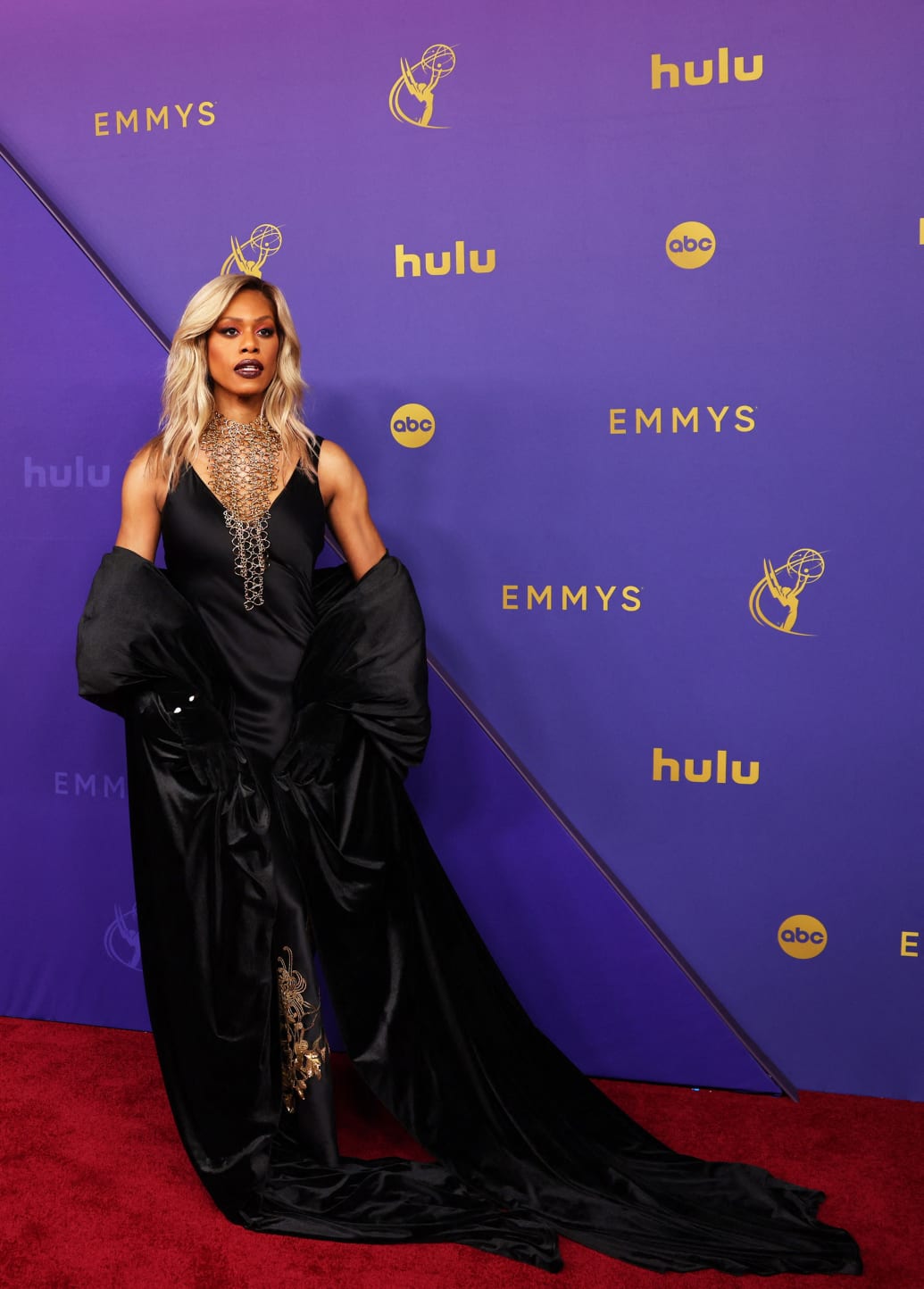 Laverne Cox at the Emmys