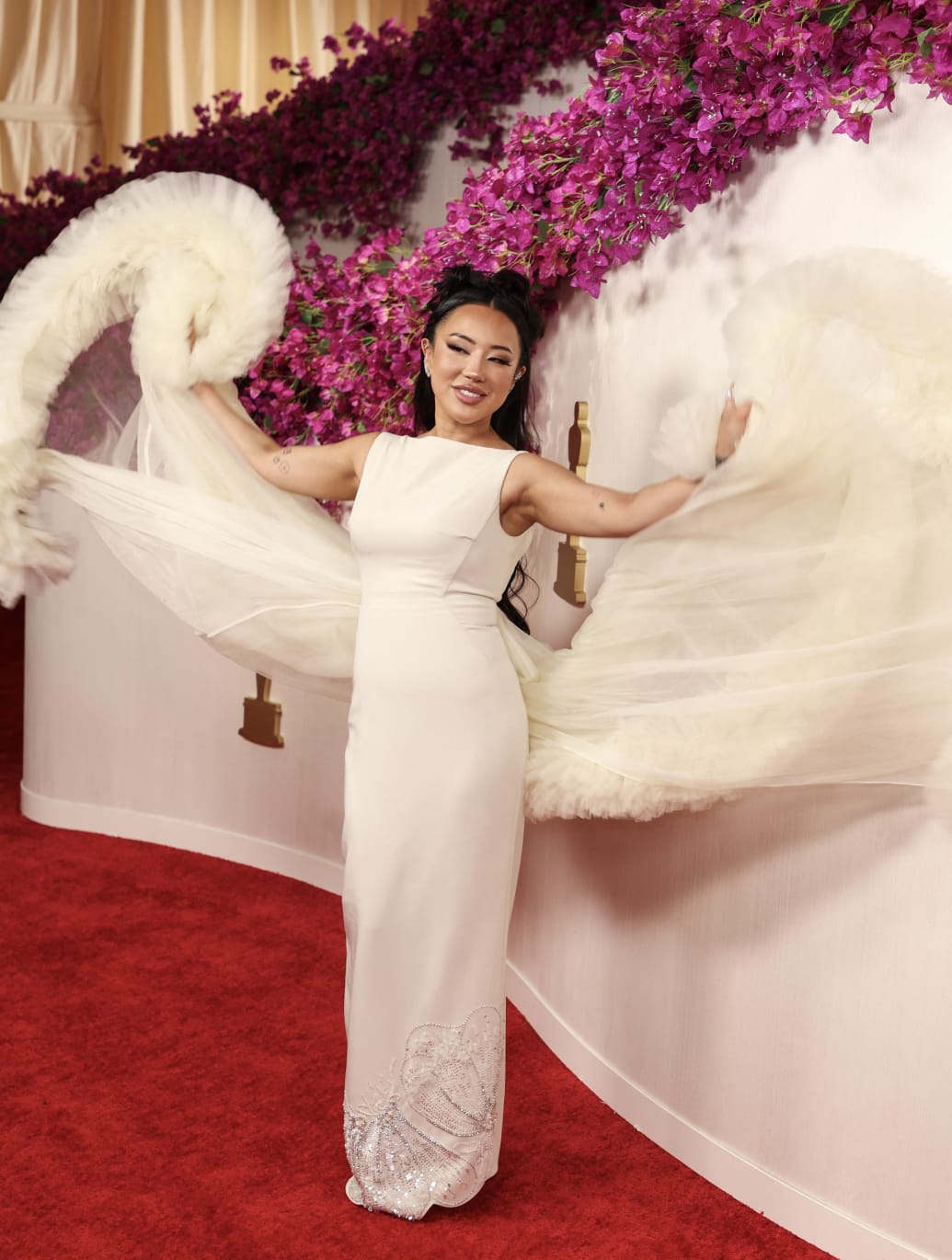 Ashley Yi at the Oscars.