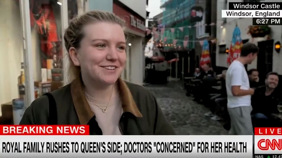 British Woman Stuns CNN Reporter With Her Queen Elizabeth Take