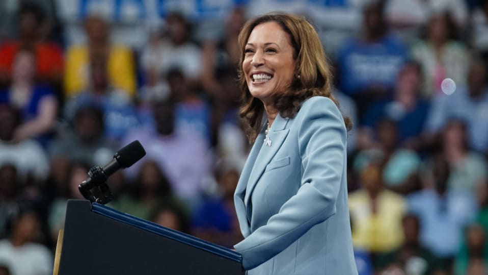 Vice President and 2024 Democratic presidential candidate Kamala Harris