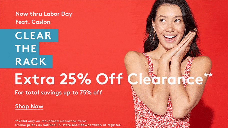 Nordstrom Rack: Save up to 95% on clearance items - Clark Deals