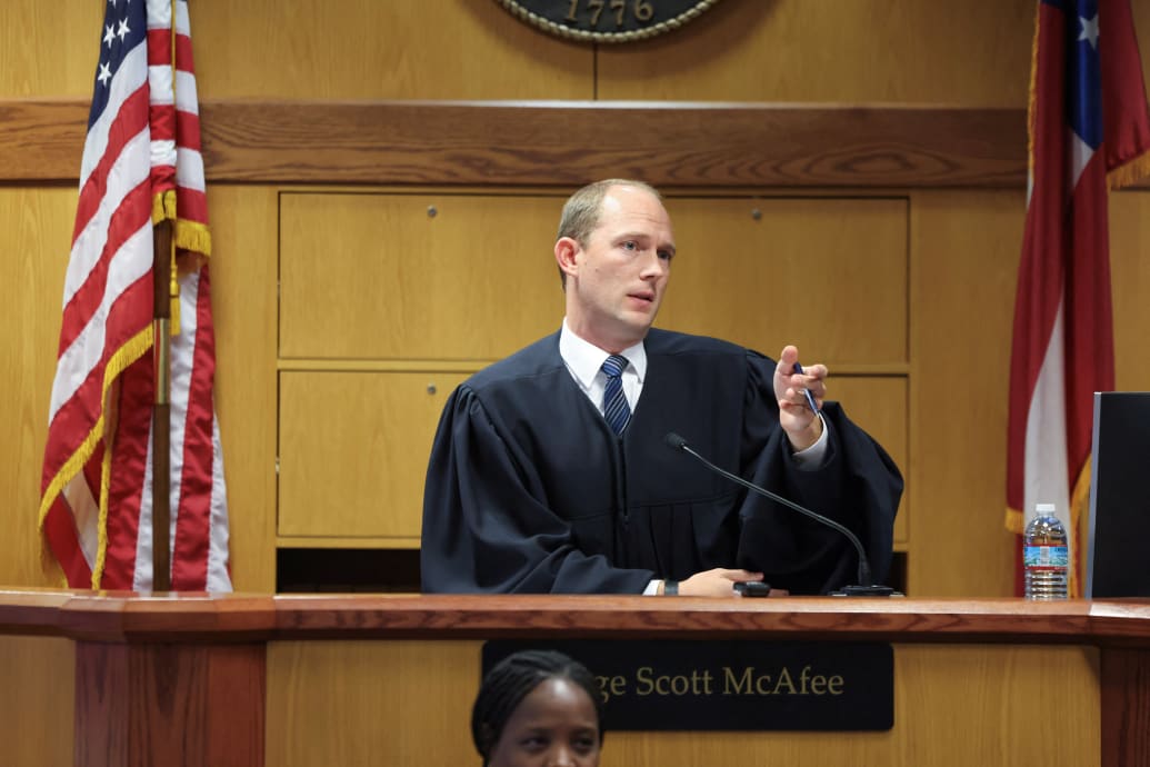 Fulton County Superior Judge Scott McAfee