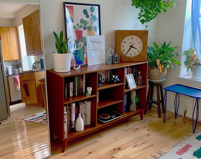 Bookcase From Target That Revitalized, Mid Century Horizontal Bookcase