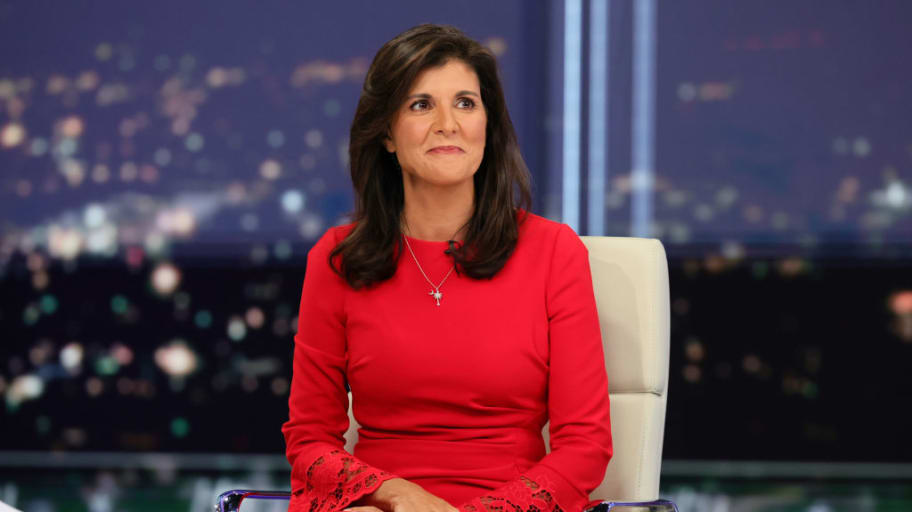 Nikki Haley visits “Hannity” at Fox News Channel Studios in New York City