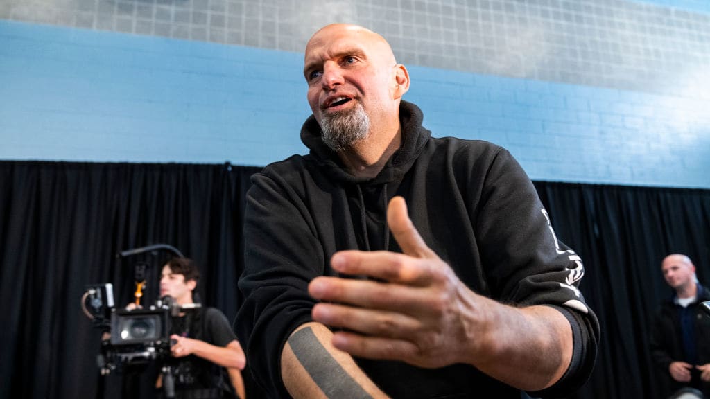 The Right Is Desperately Trying to Make Fetterman a Crip