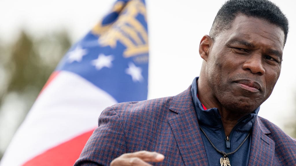 Second Accuser Calls on Herschel Walker to Deny Abortion ‘to My Face’