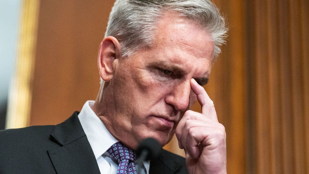 Hard-Right GOPers Once Again Tank McCarthy’s Shutdown Bill