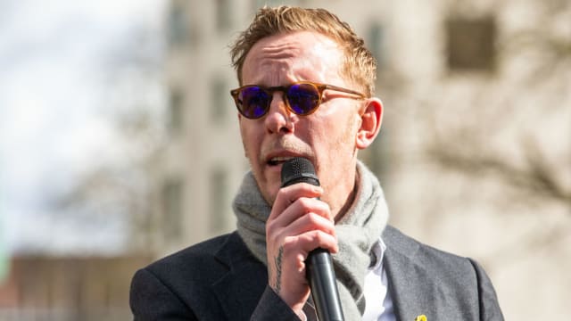 Laurence Fox has been reported to the police after allegedly sharing an upskirt picture of a broadcaster on X. 