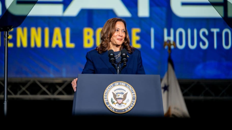 U.S. Vice President Kamala Harris.