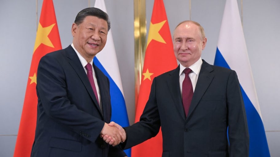 President Vladimir Putin of Russia and President Xi Jinping of China.